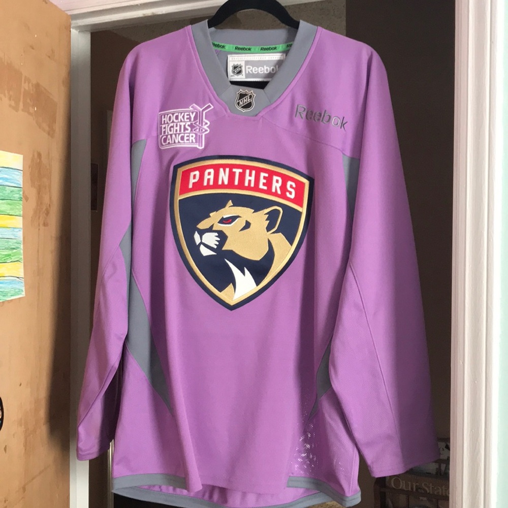 Florida Panthers Breast Cancer Hockey Jersey